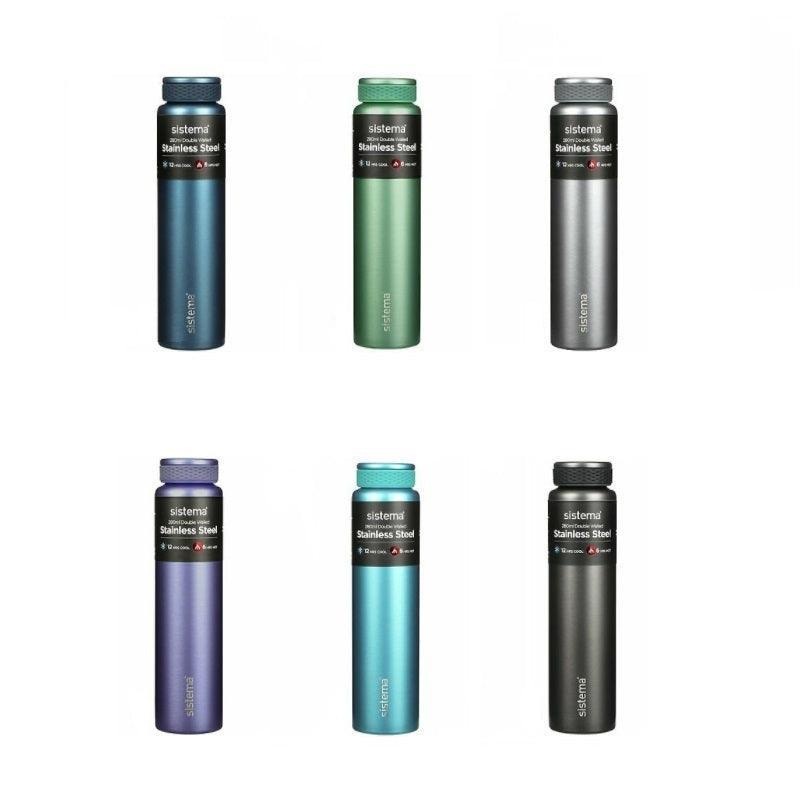 Sistema Hydration Bottle Stainless Steel 280ML