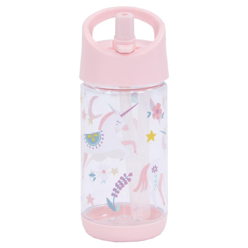 Stephen Joseph Flip Top Bottle - Unicorn