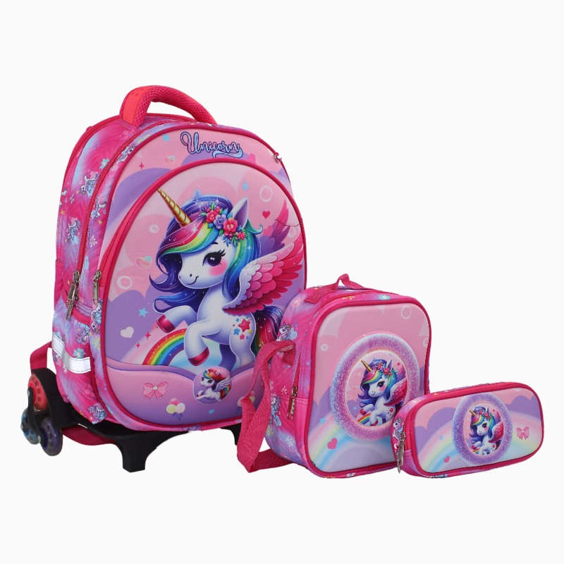 Cute Unicorn School Set - 16 Inches