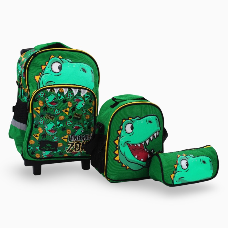 Dino Power School Set  15 Inches