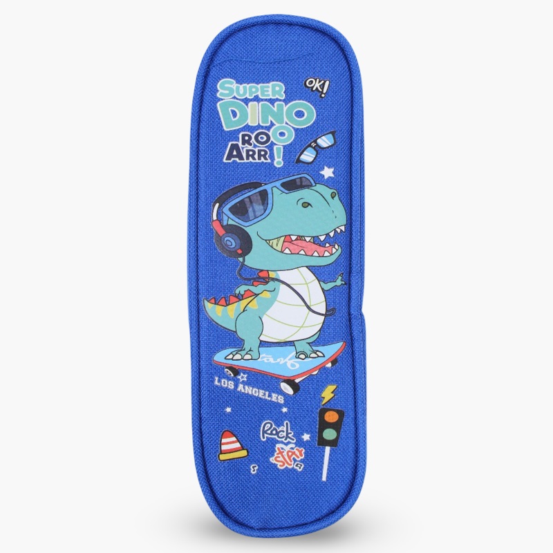 Dinosaur Pencil Case  Blue