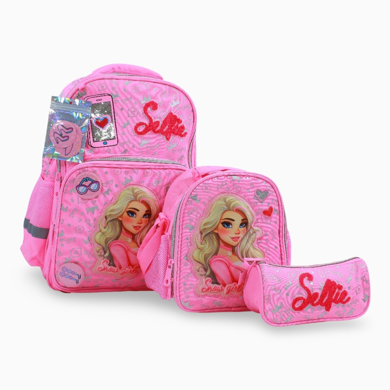 Snow Girl School Set  17 Inches