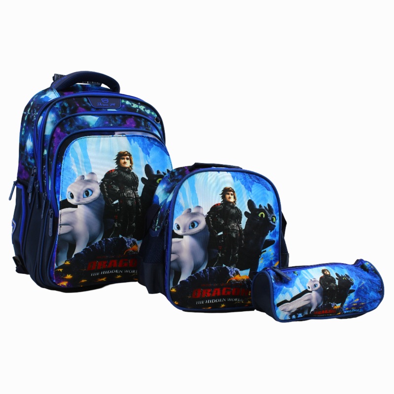 Dragon School Set 3 Faces in 1  17 Inches