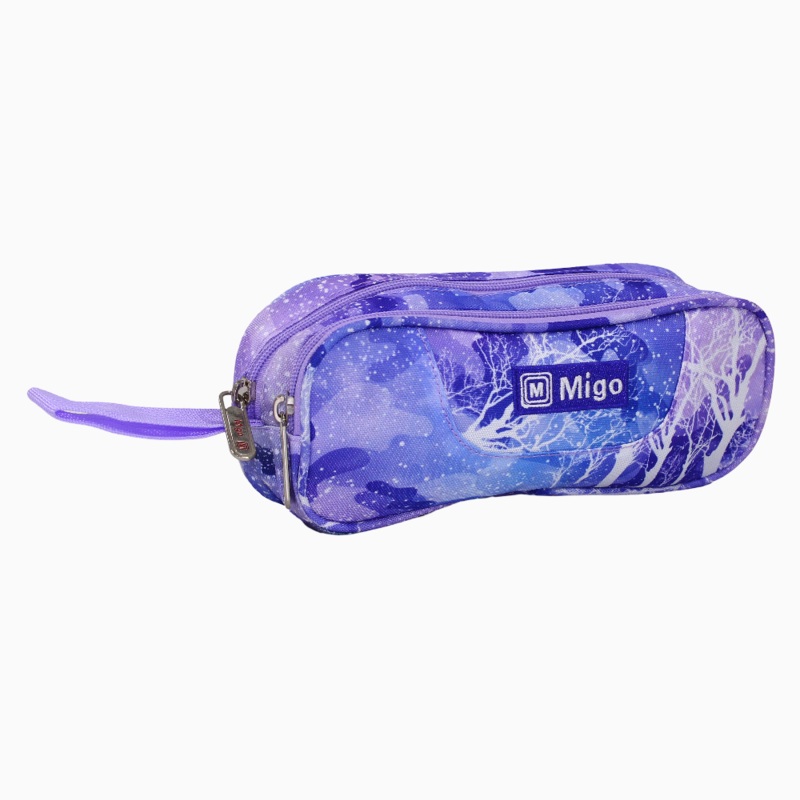 Fabric Pencil Case - Purple