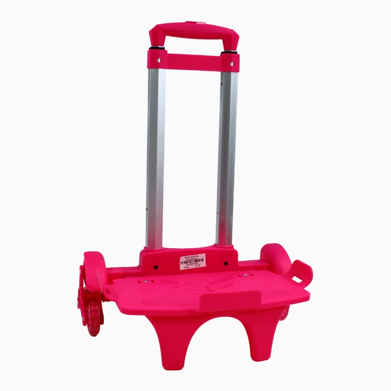 Foldable School Bag Cart - (17-18) Inches & Fuchsia
