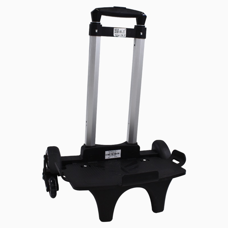 Foldable School Bag Cart - (18.5-20) Inches & Black