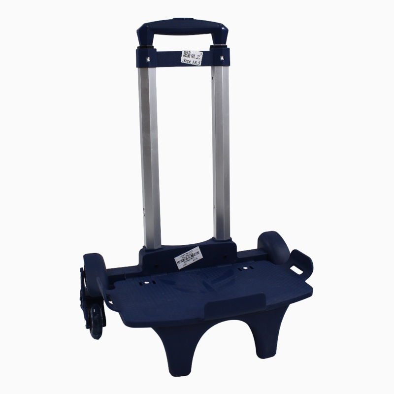 Foldable School Bag Cart - (18.5-20) Inches & Navy
