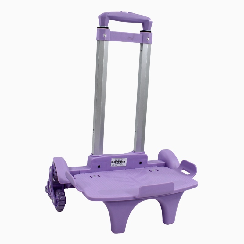 Foldable School Bag Cartg  (17-18) Inches & Light Purple