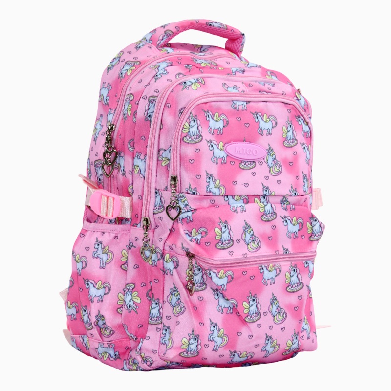 Pink Unicorn Backpack - 18 Inches