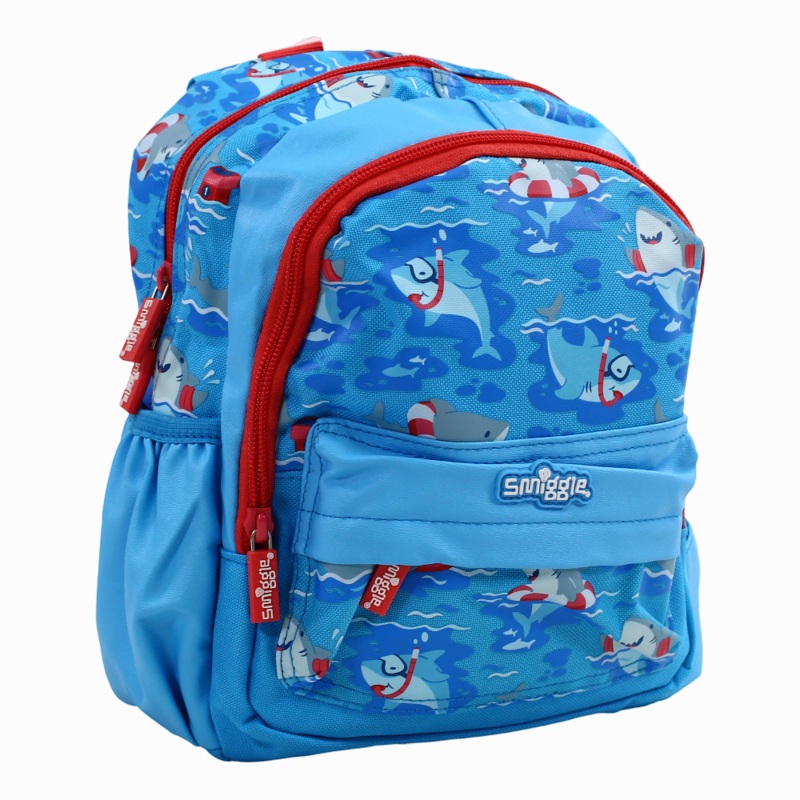 Smiggle Shark Teeny Tiny Backpack  12 Inches