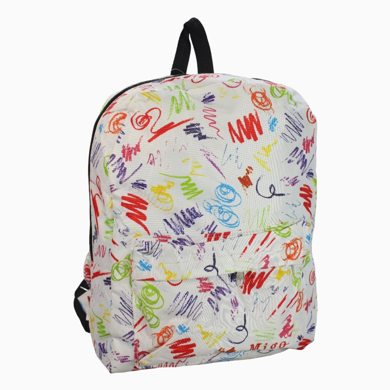 Whitish Backpack - 16 Inches