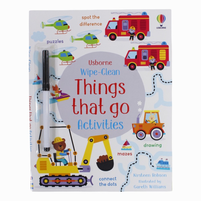 Wipe-Clean Things That Go Activities  Zoom into Learning