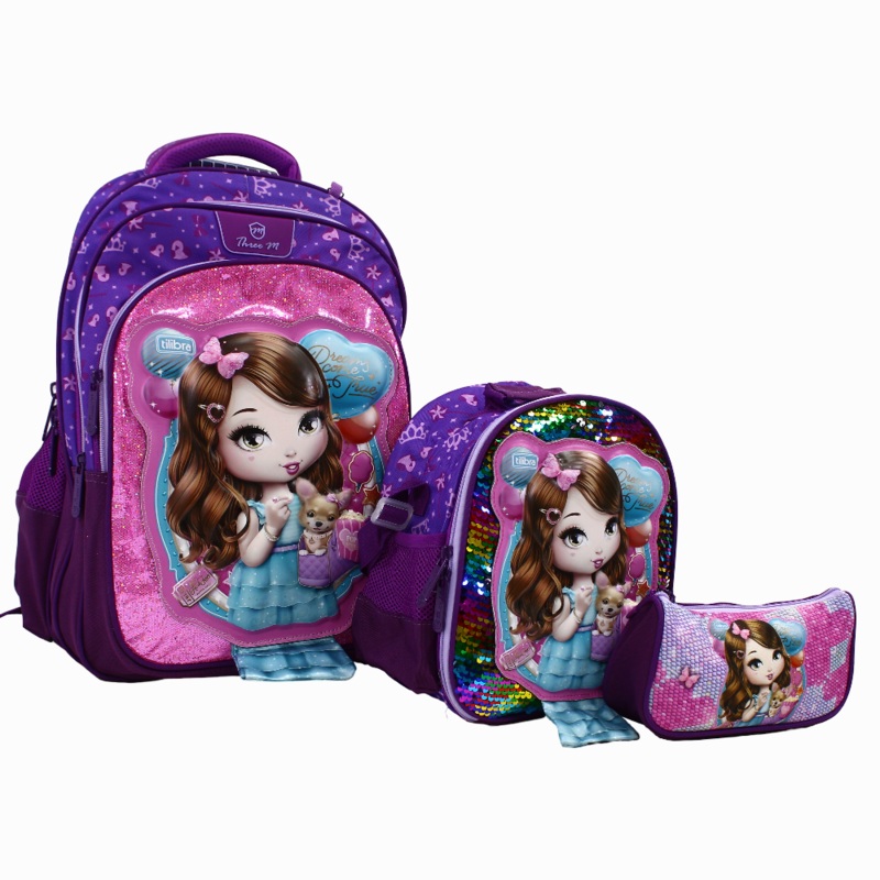 Dreamy Girl School Set  18 Inches