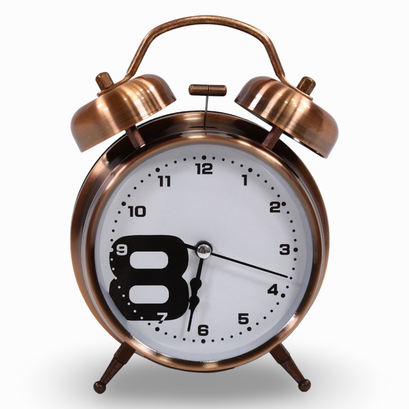 Metal Alarm Clock  Copper