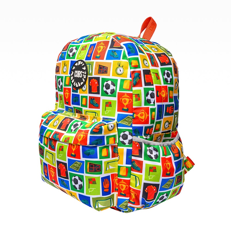 Cubs Football Fan Backpack  Junior 16 Inches
