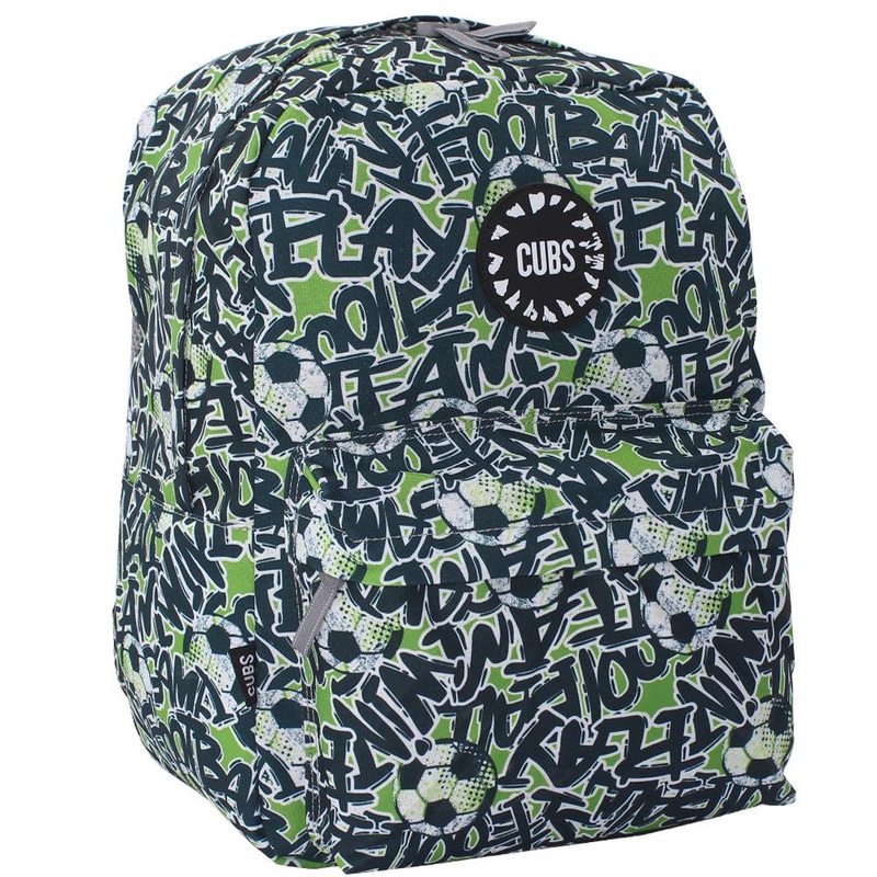 Cubs Graffiti Football Junior Student Backpack