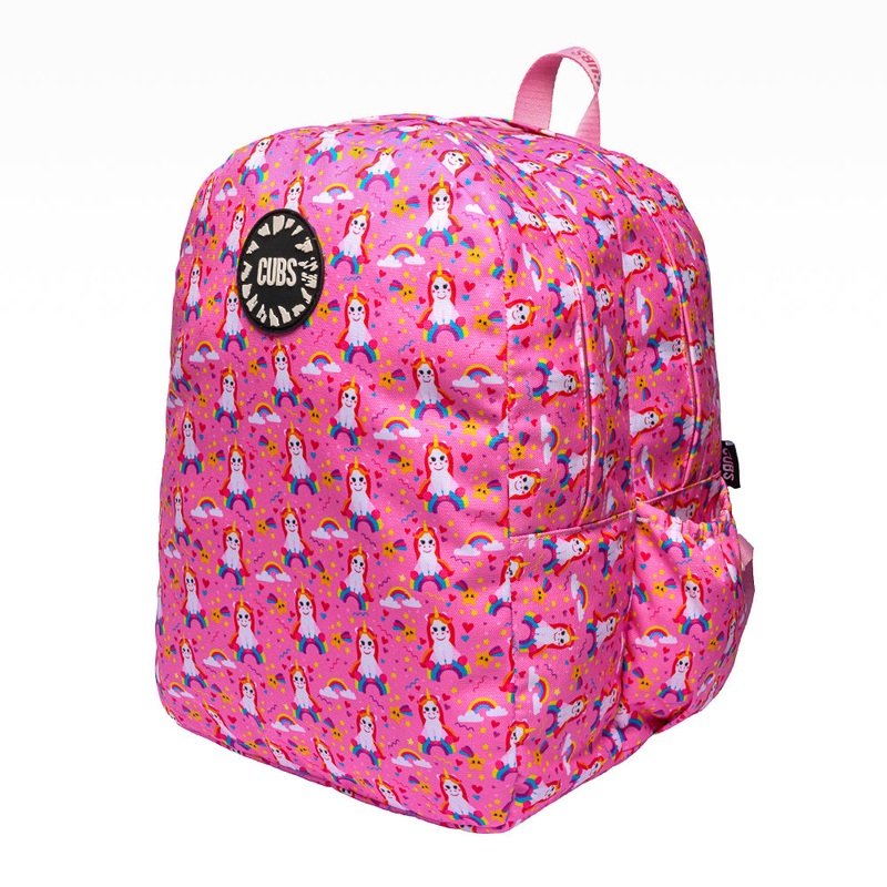 Cubs Unicorn Over the Rainbow Backpack  18 Inches