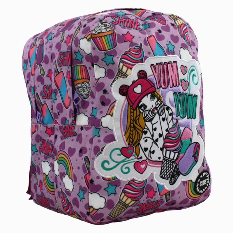 Cubs Yum Yum Backpack Big & Basic  Purple