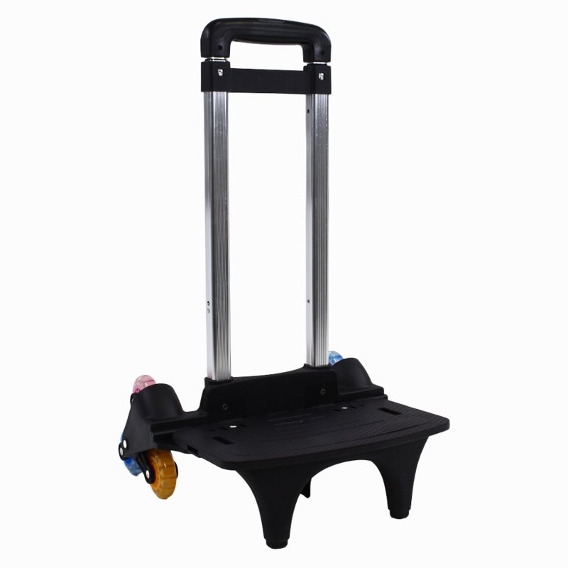 Foldable School Trolley Cart  (18.520 Inches) & 3 Colored Wheels