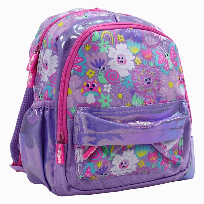 Smiggle Flowers Teeny Tiny Backpack  12 Inches