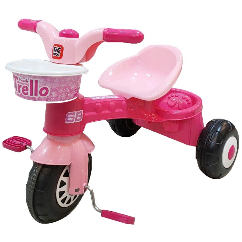 Tic Toys Kids 3 Wheel Bike - Pink
