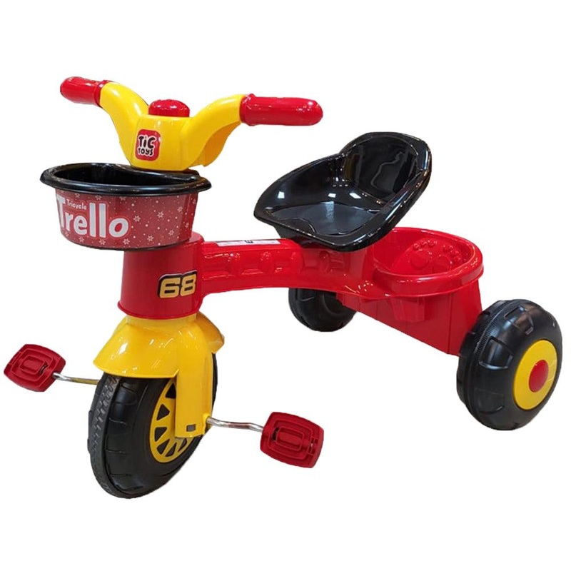 Tic Toys Kids 3 Wheel Bike - Red