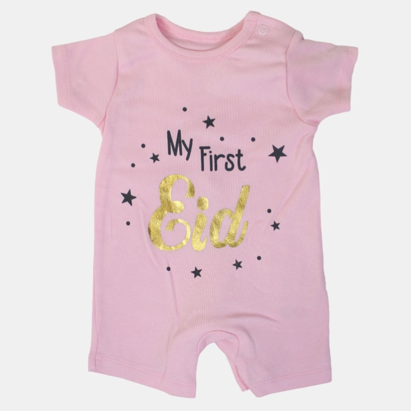 24204335 Romper|Pink|Babyblue|0-3M|3-6M|6-9M|9-12M|12-18M|18-24M