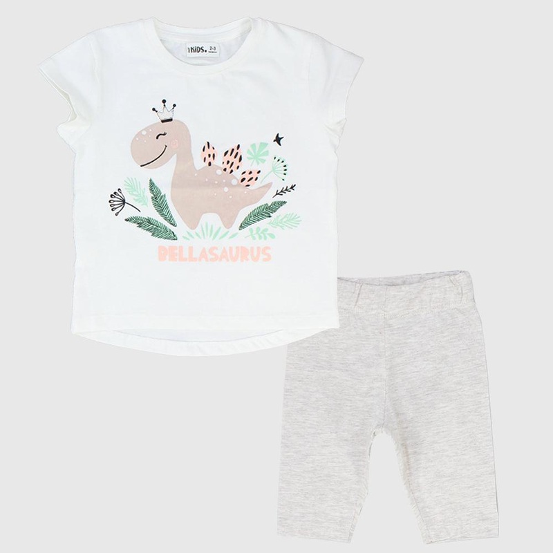 Bellasaurus Sleeveless Pajama|2-3Y|4-5Y|6-7Y|8-9Y|10-11Y|12-13Y|14-15Y