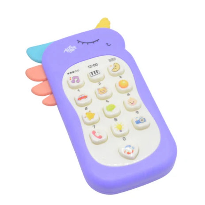 Musical Parrot Theme Phone with Teether