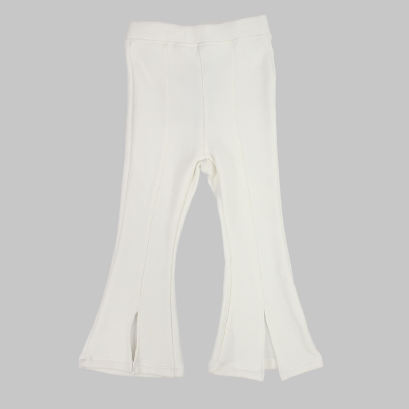 White Wide-Leg Leggings|Offwhite|2-3Y|4-5Y|6-7Y|8-9Y|10-11Y|12-13Y