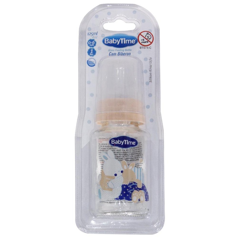 Baby Time Baby Classic Feeding Bottle 150ml  Salmon
