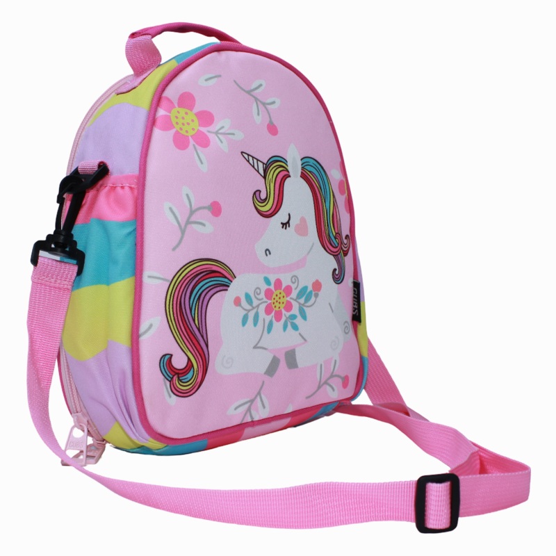 Cubs Flowers & Unicorns Lunch Bag