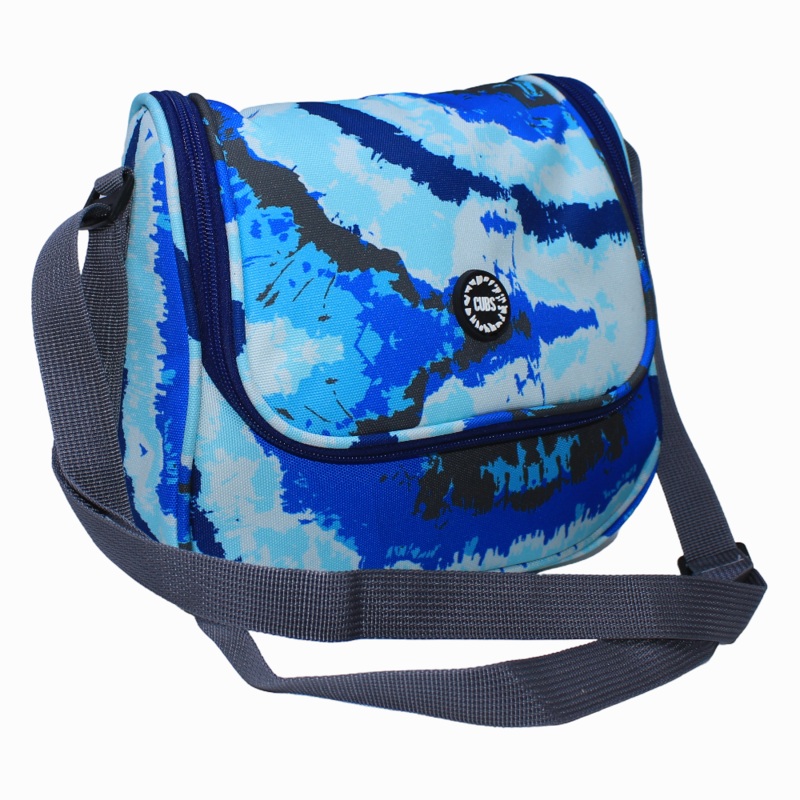 Cubs Tie Dye Lunch Bag  Turquoise