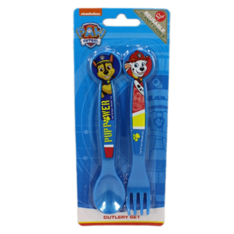 Paw Patrol Children's Cutlery Set - 2 Pcs