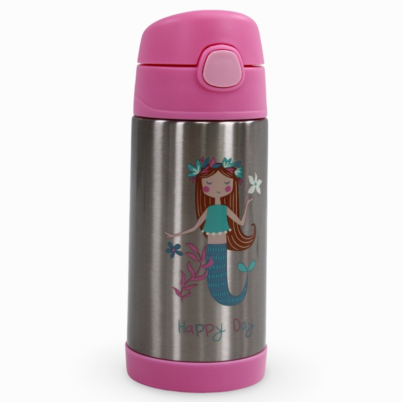 Stephen Joseph Stainless Steel Bottle - Mermaid