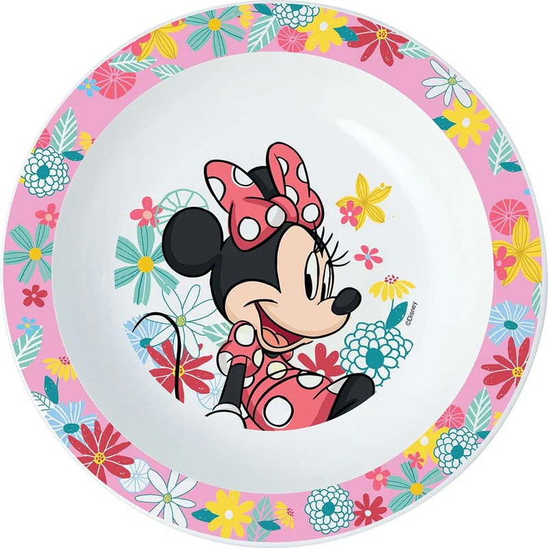 Stor Minnie Mouse Microwave Deep Plate