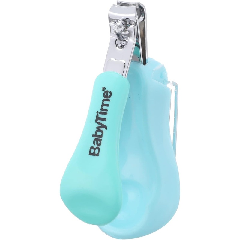 Baby Time Baby Nail Clipper With Magnifier  Aqua
