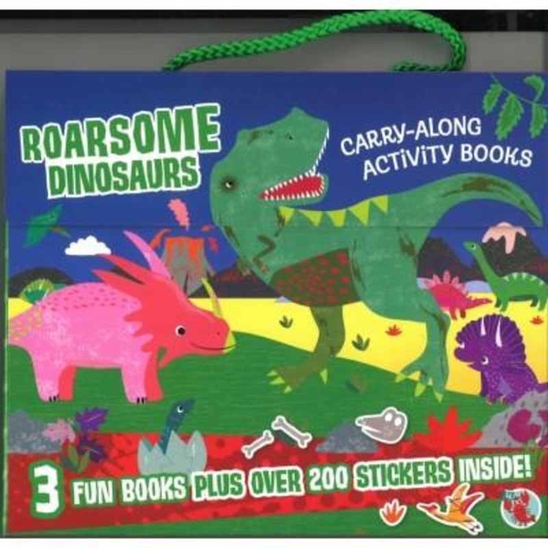 Carry Along Activity Books: Roardsome Dinosaurs