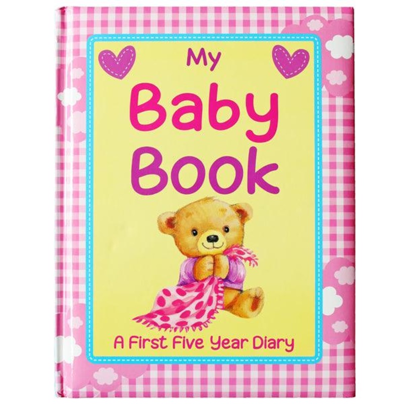 My Baby Book A First Five Year Diary - Pink
