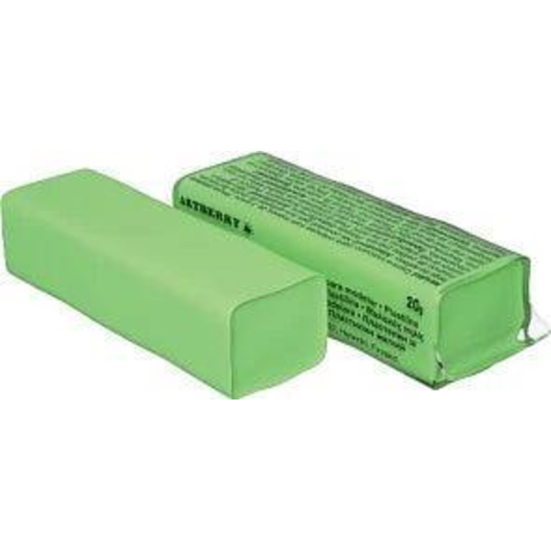 Plasticine Artberry 20g light green, individual package