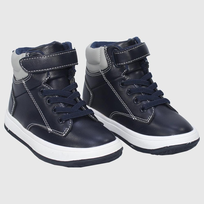 Boys Half Boots|Navy|White|26|27|28|29|30|31