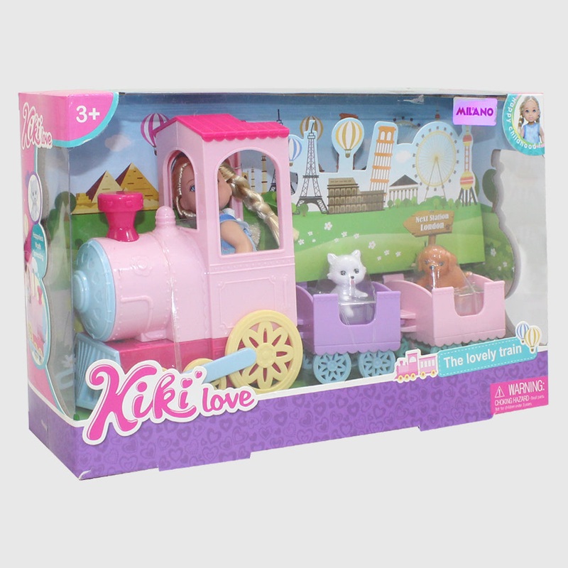 Kiki Love Doll Set  The Lovely Train