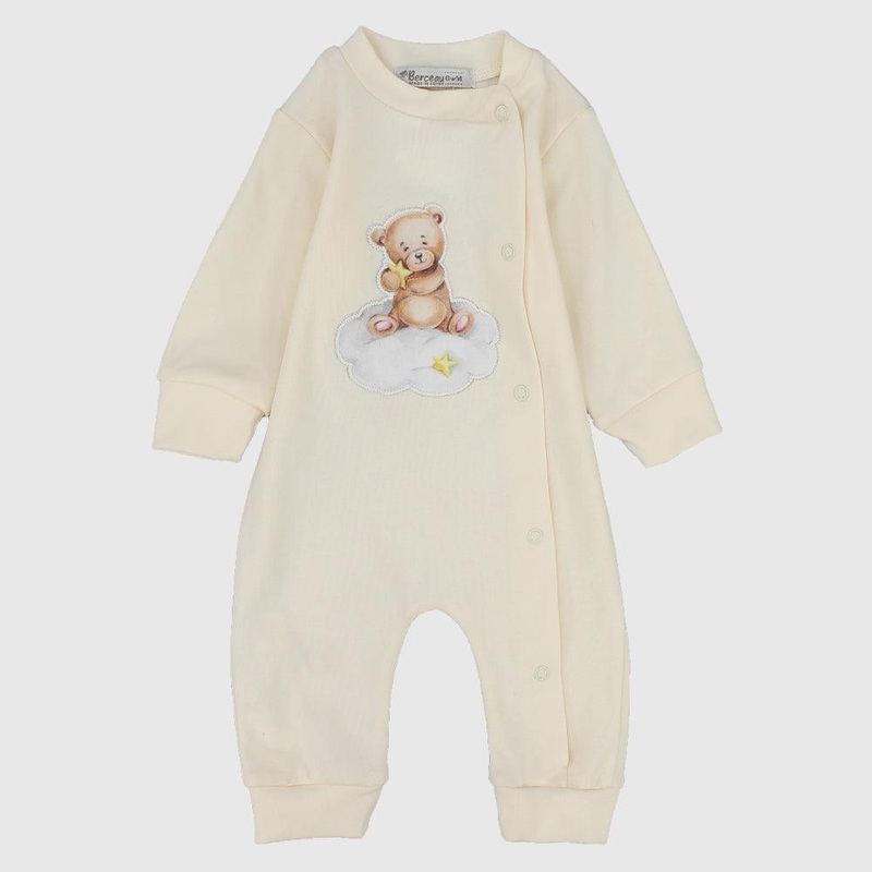 Sleepy Bear Long-Sleeved Footless Onesie