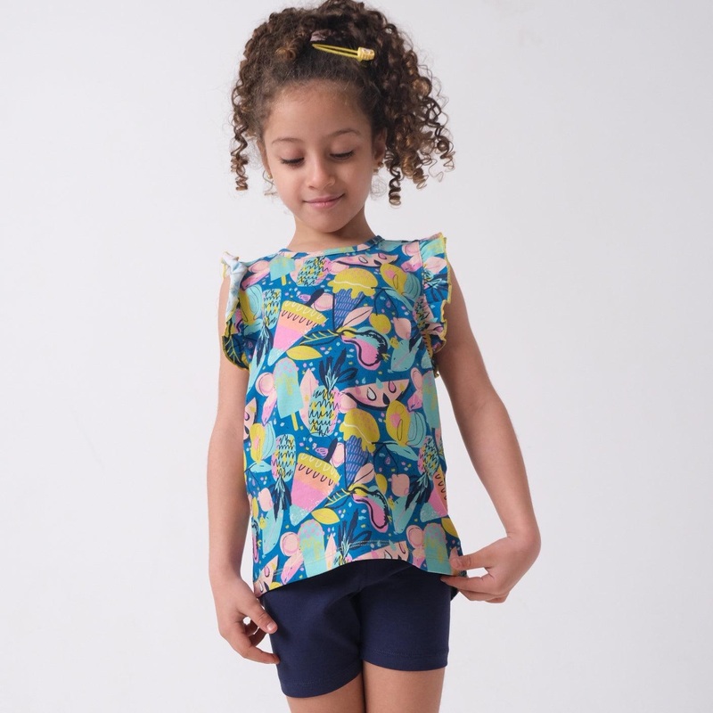 Summer Food Sleeveless Pajama|2-3Y|4-5Y|6-7Y|8-9Y|10-11Y|12-13Y|14-15Y