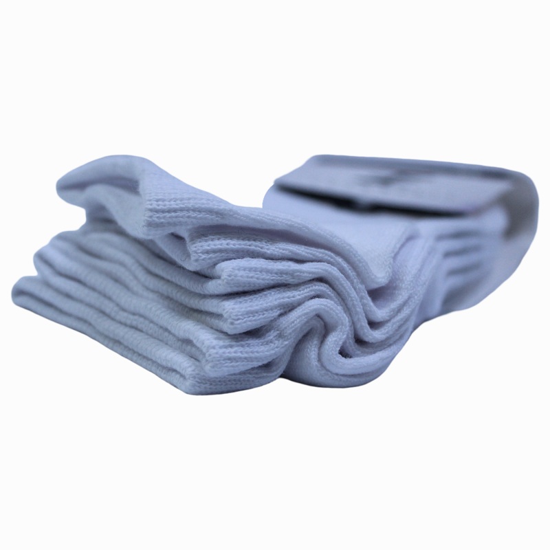 Unisex Cotton Low-Cut Socks|White|36-40