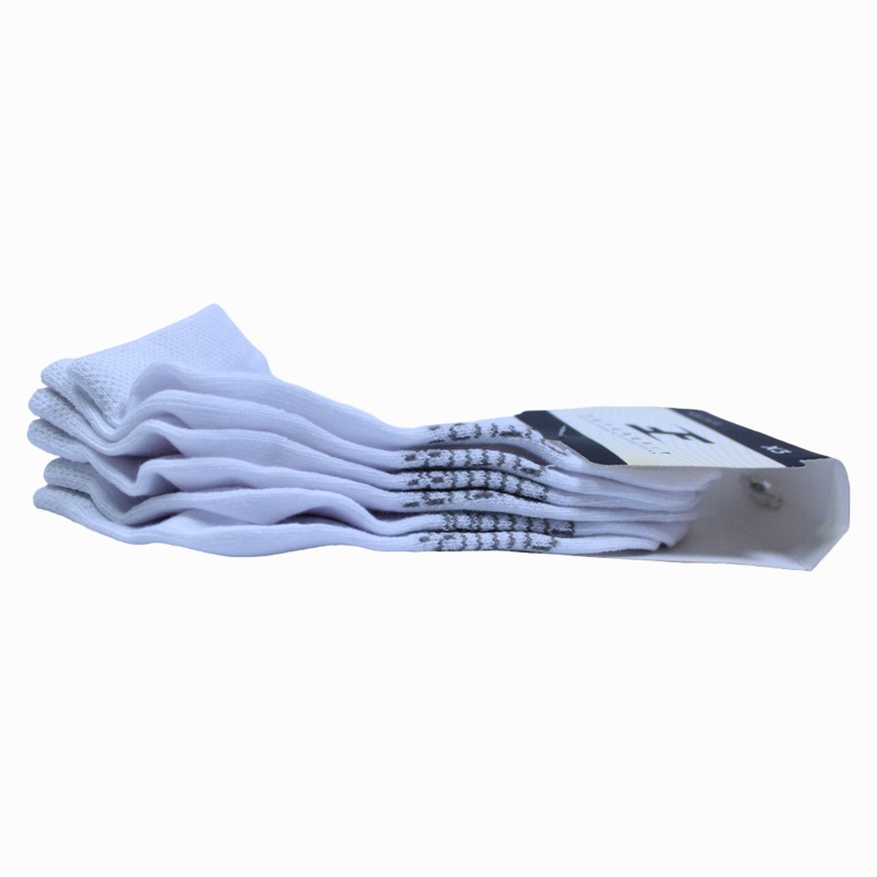 Unisex Cotton Low-Cut Socks|White|Black|26-30