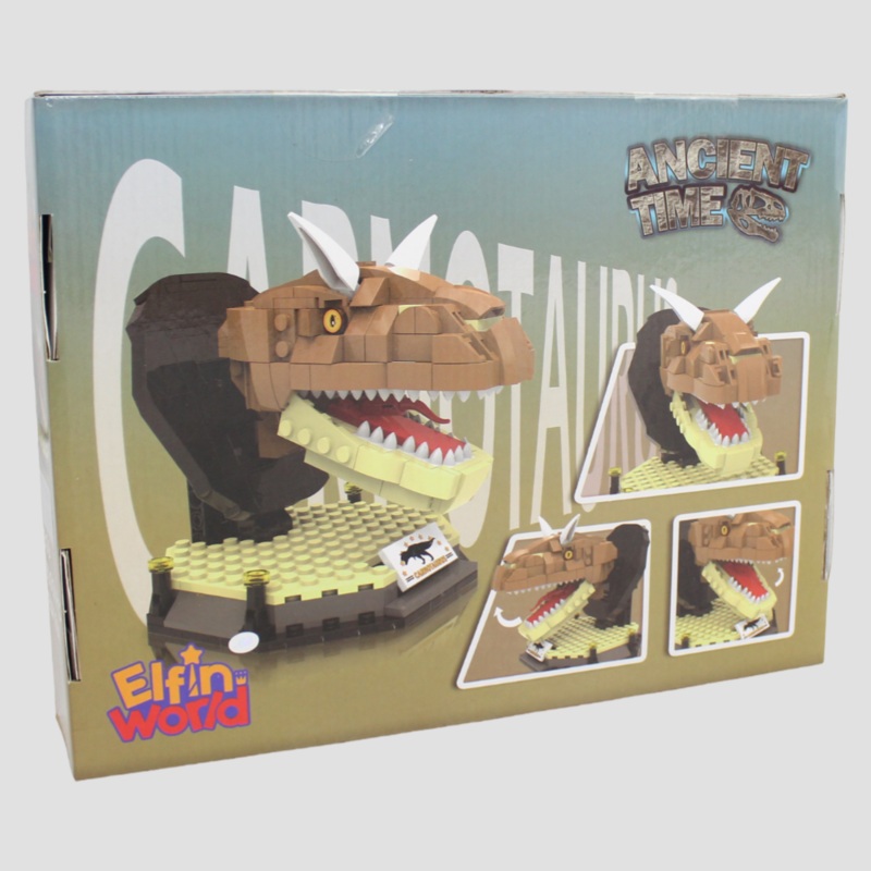 Jurassic Dinosaur Carnotaurus Building Blocks - 306 Pcs