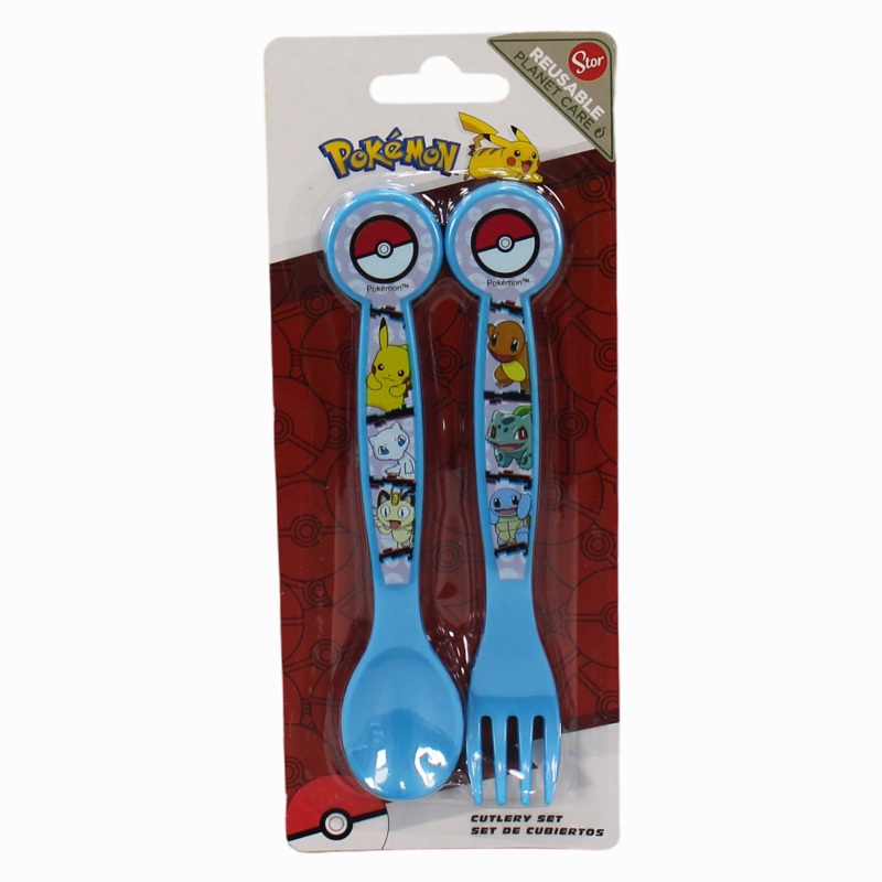 Pokemon Children's Cutlery Set - 2 Pcs