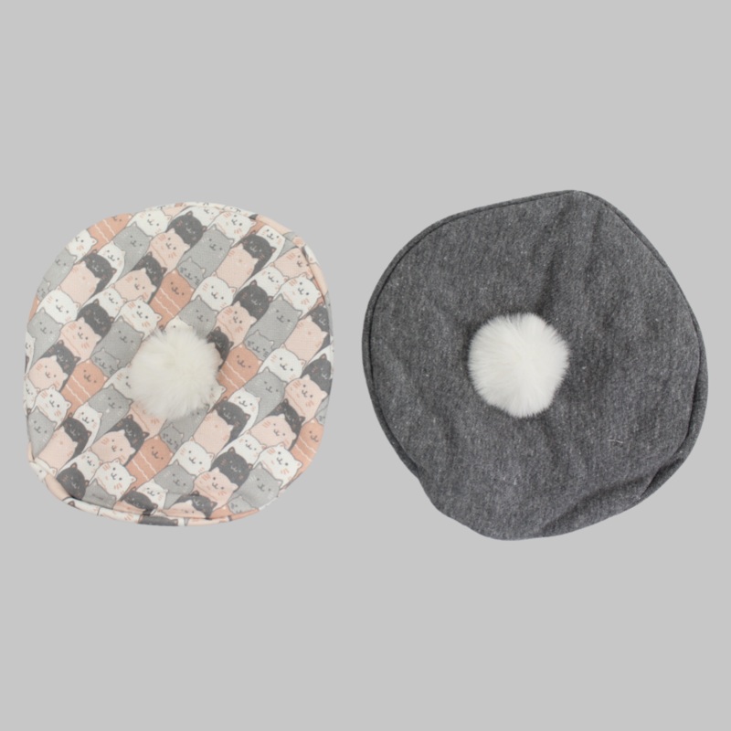 Sleepy Cats Beret (Pack Of 2)|Pink