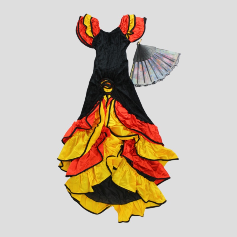 Spaniard Girl Costume|S (3Y-5Y)|M (5Y-7Y)|L (7Y-9Y)